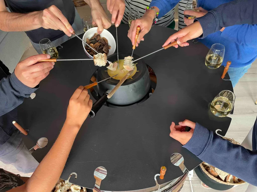 Location d'un bar a fondue