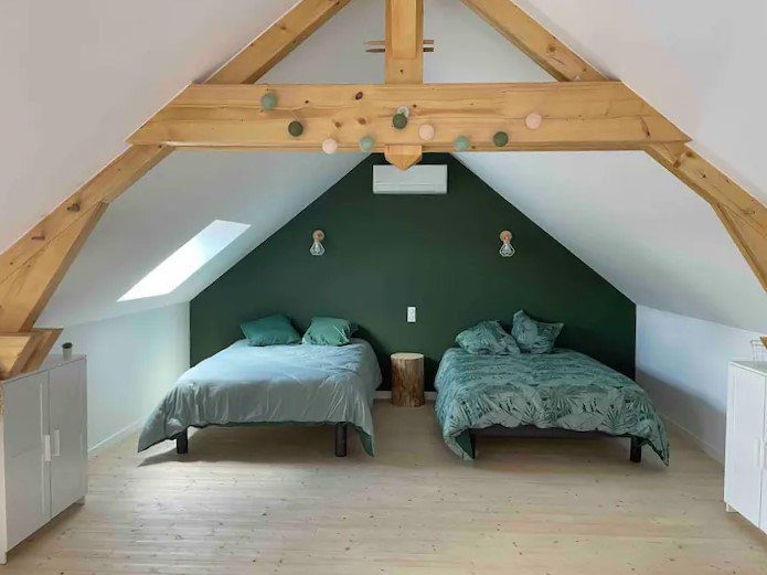 Mezzanine 2 lits double